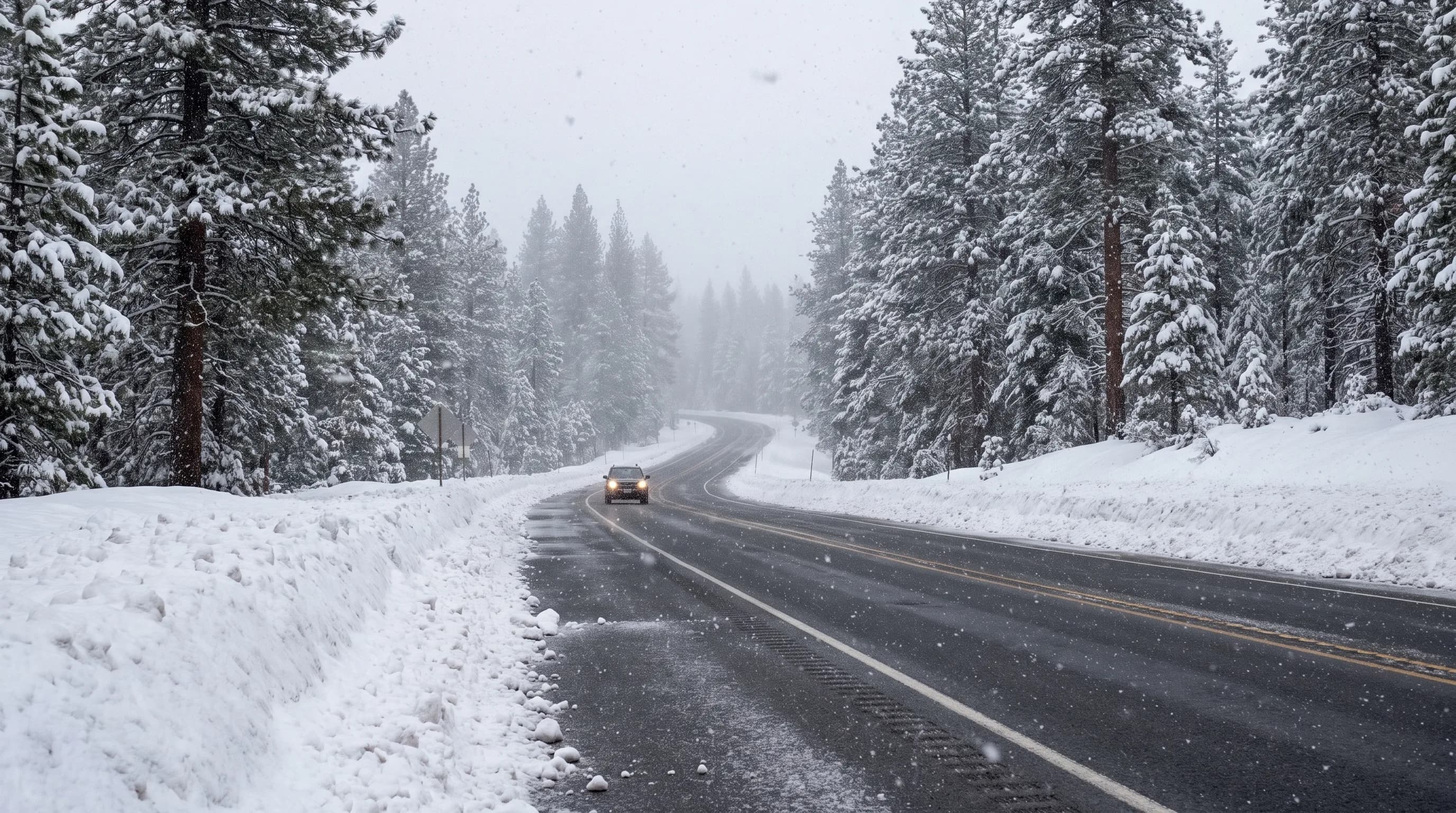 Santiam, Willamette and McKenzie Passes in Winter